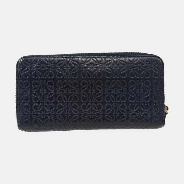 Repeat Calfskin Blue Wallet