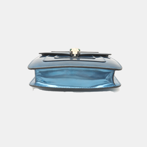 SERPENTI FOREVER Small Calfskin Blue