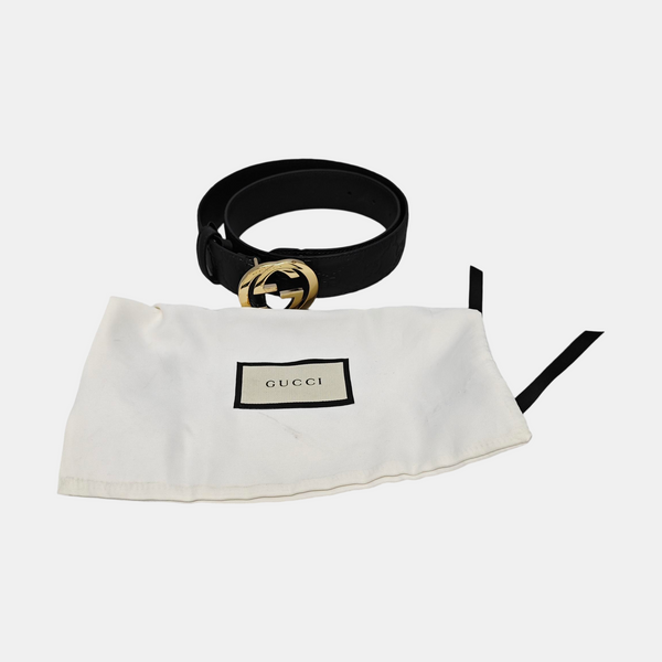 Leather Belt Black