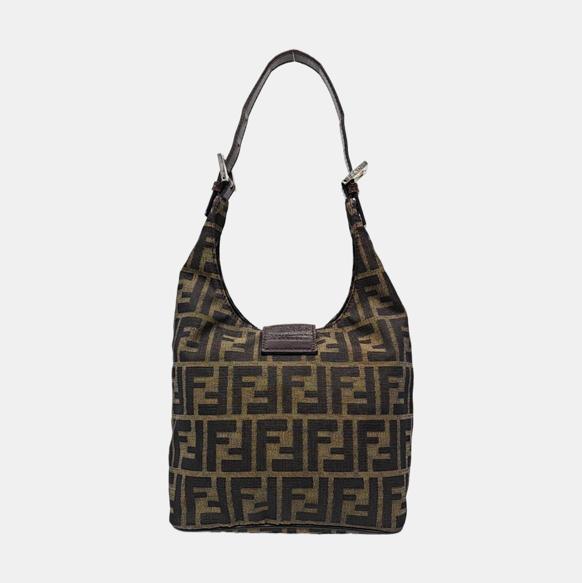 Canvas Shoulder Bag Brown