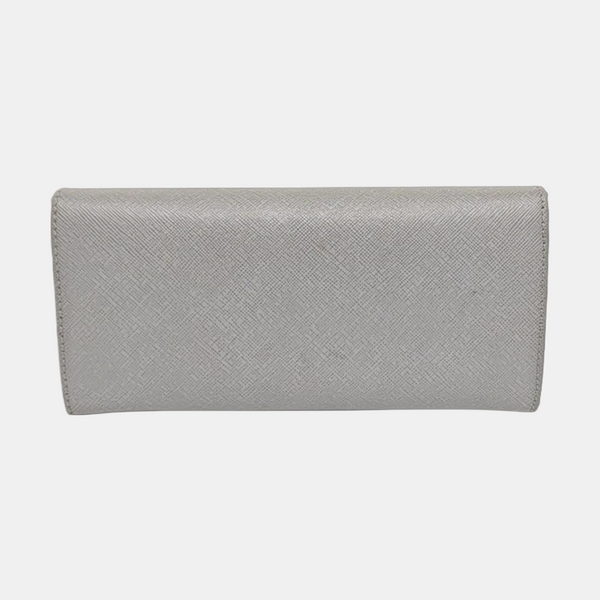 Leather Wallet Gray