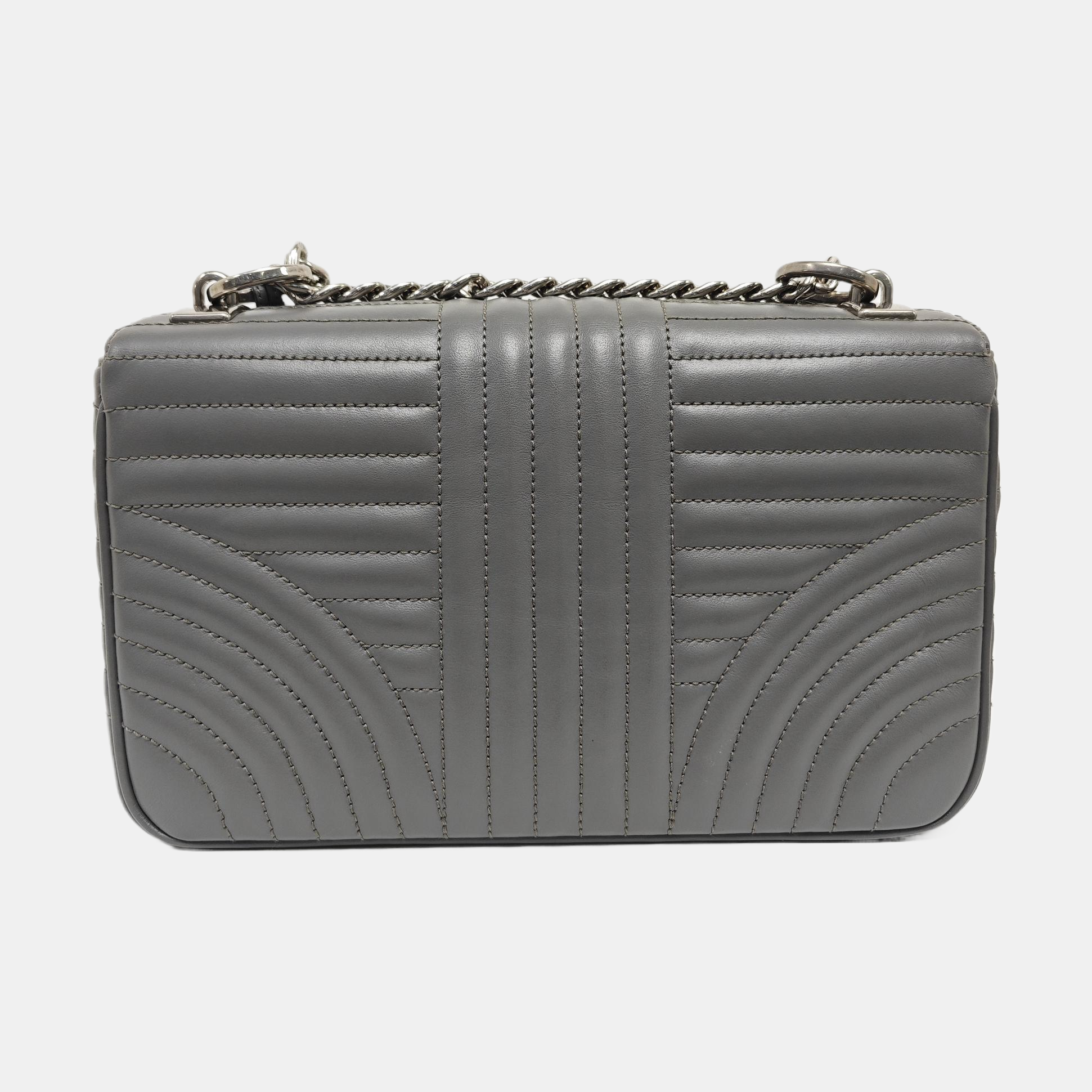 Diagramme Quilted Calfskin Gray