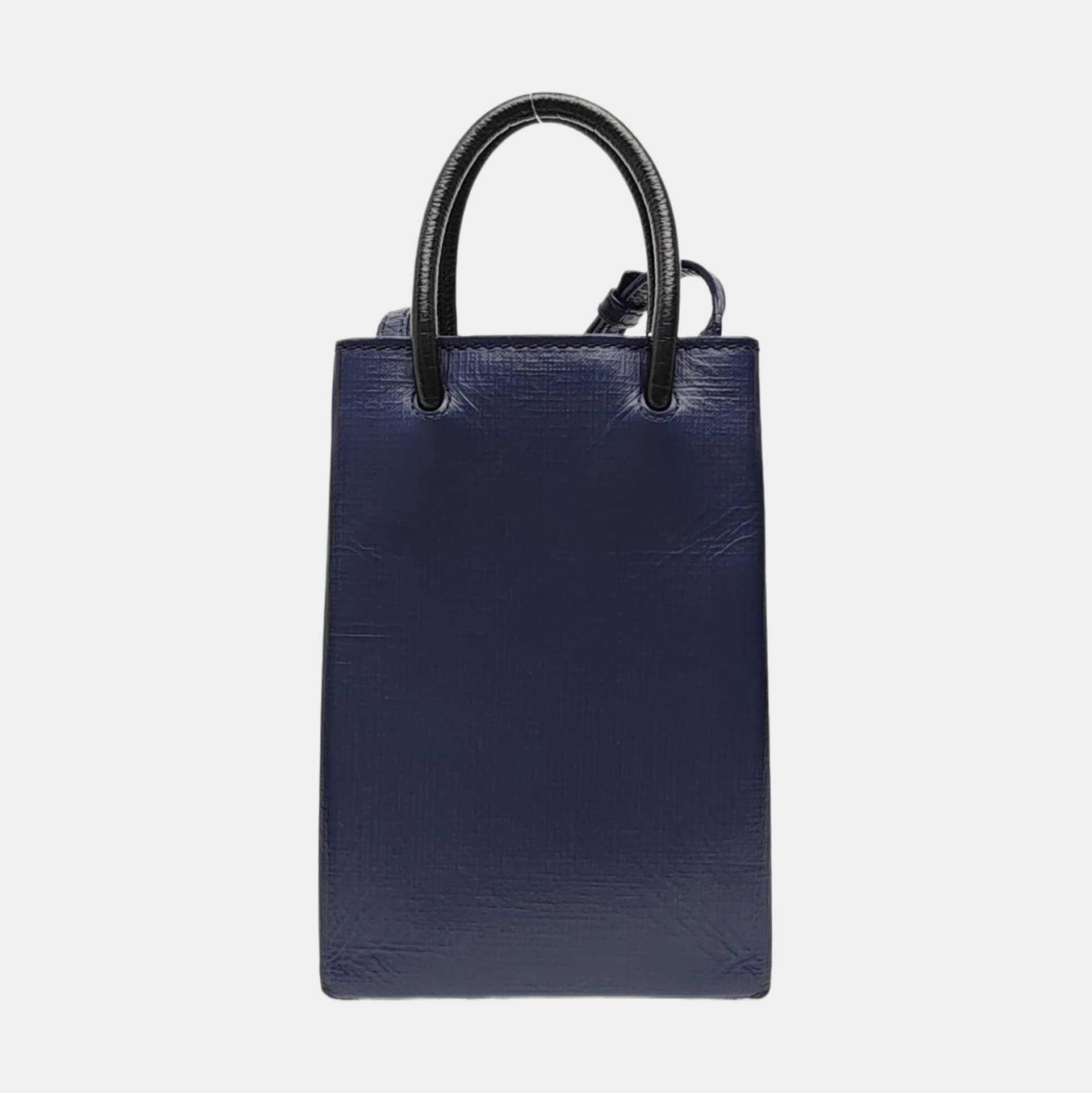 Calfskin Shoulder Bag Blue
