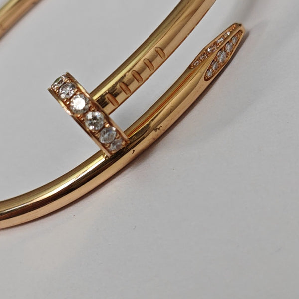 JUSTE UN CLOU 18k Rose Gold Bangle