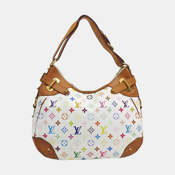 LV × TM GRETA Monogram Coated Canvas White