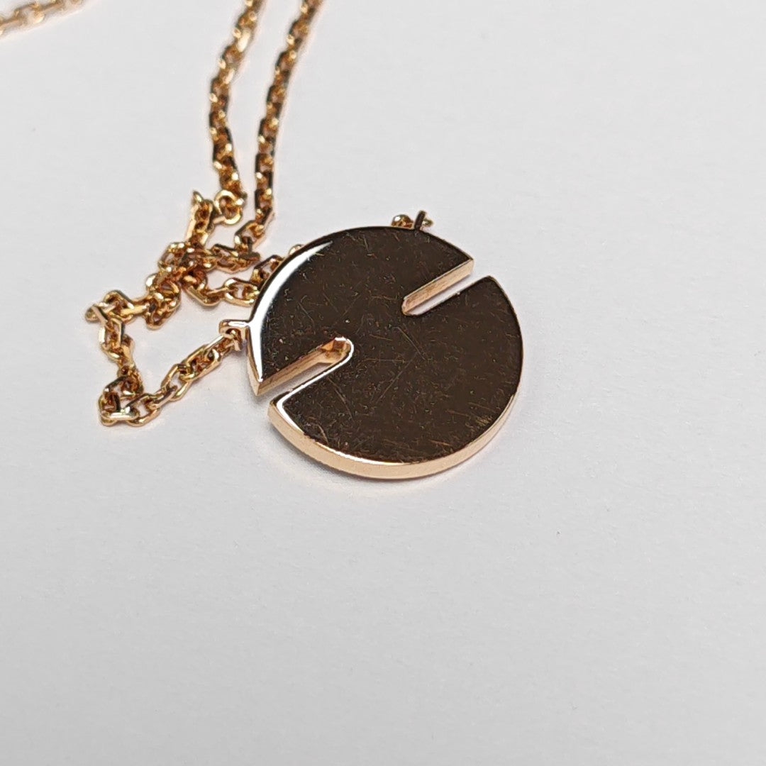 Jeux De Liens 18k Rose Gold Necklace