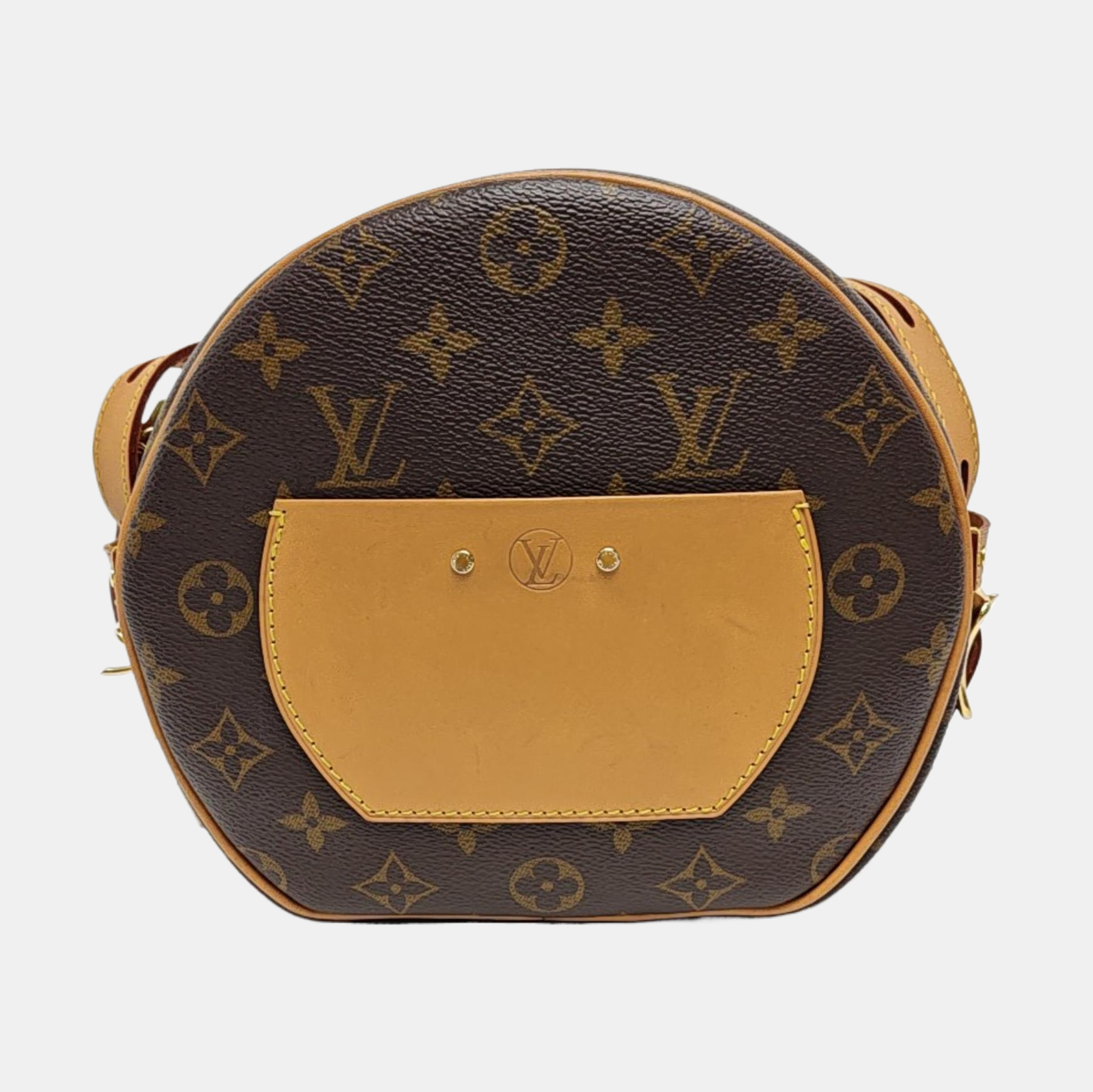BOITE CHAPEAU MM Monogram Coated Canvas Brown
