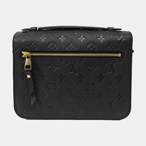 MÉTIS MM Monogram Calfskin Black