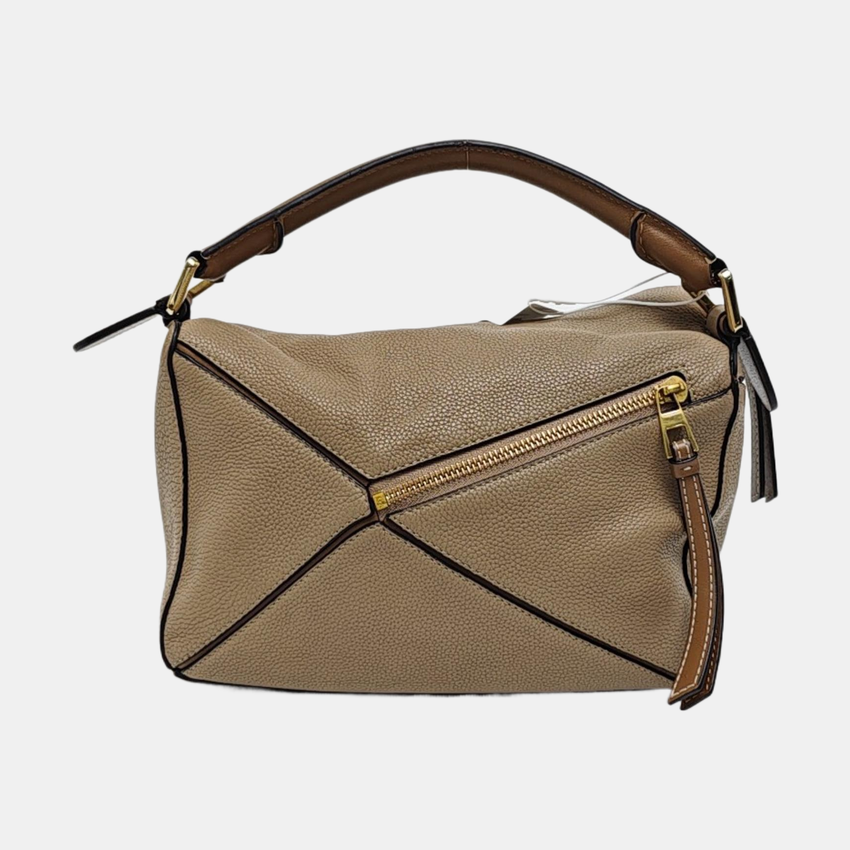 Puzzle Small Calfskin Beige
