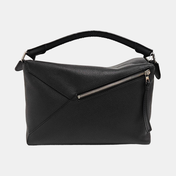Puzzle Large Calfskin Black