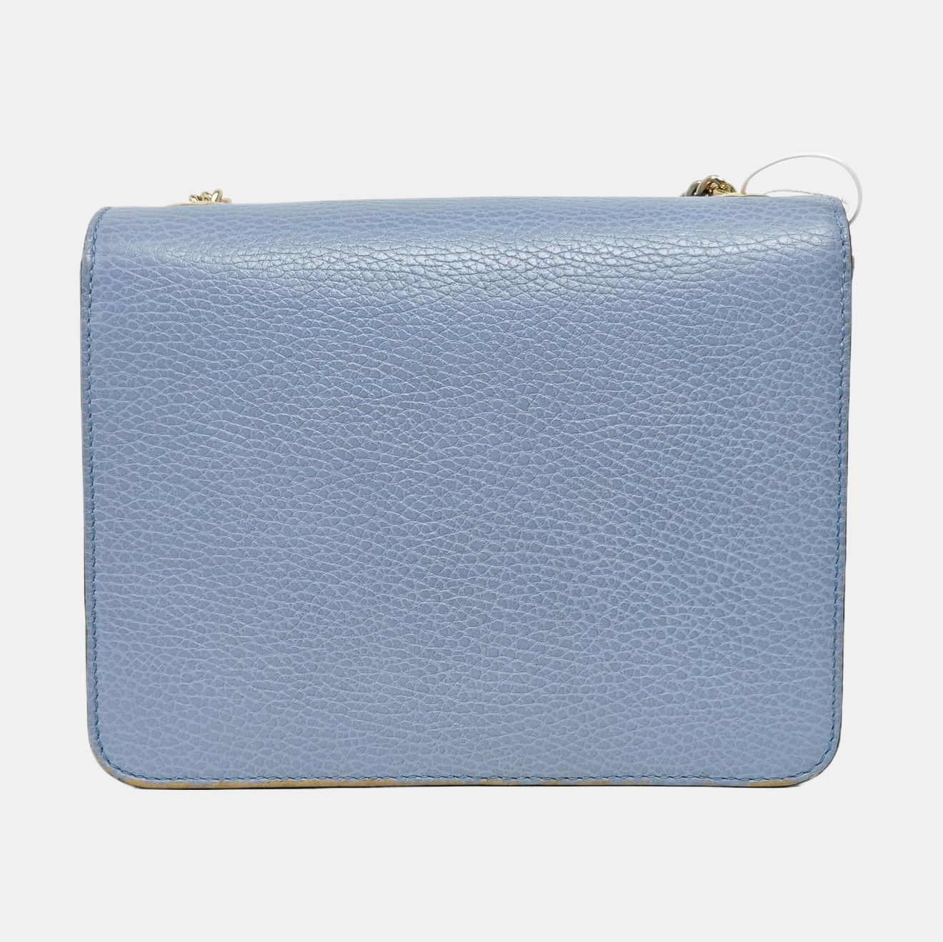 Interlocking G Small Calfskin Blue