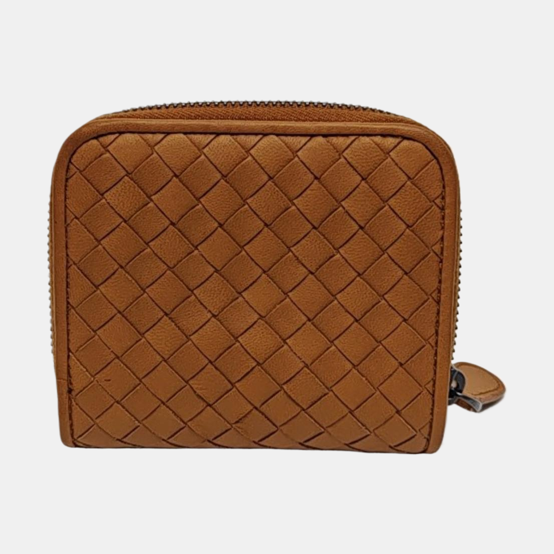 Lambskin Card Holder Brown