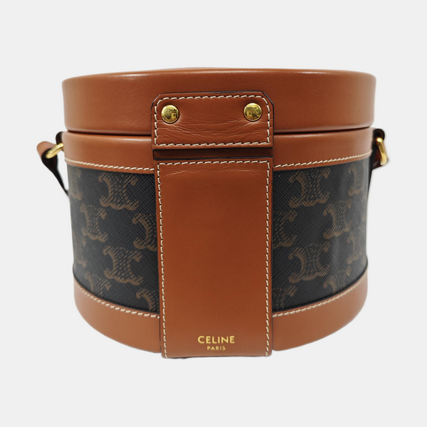 TRIOMPHE Medium Coated Canvas Brown