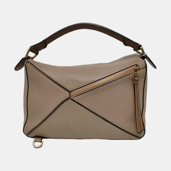 Puzzle Medium Calfskin Brown