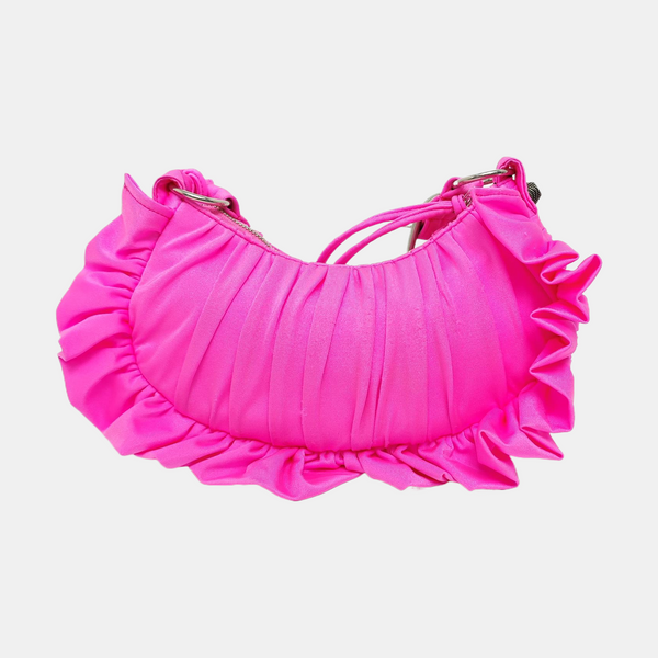 Authenticated pre-owned  Le Cagole XS Fabric Pink - Shoulder Bag at Looply