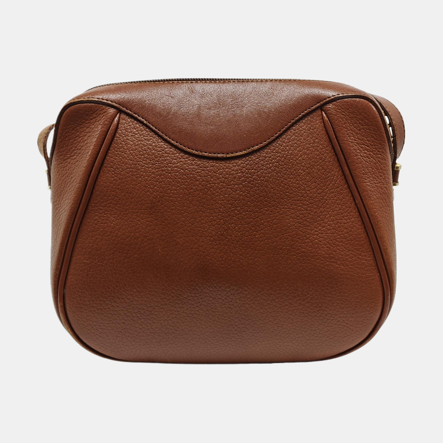 Calfskin Crossbody Bag Brown