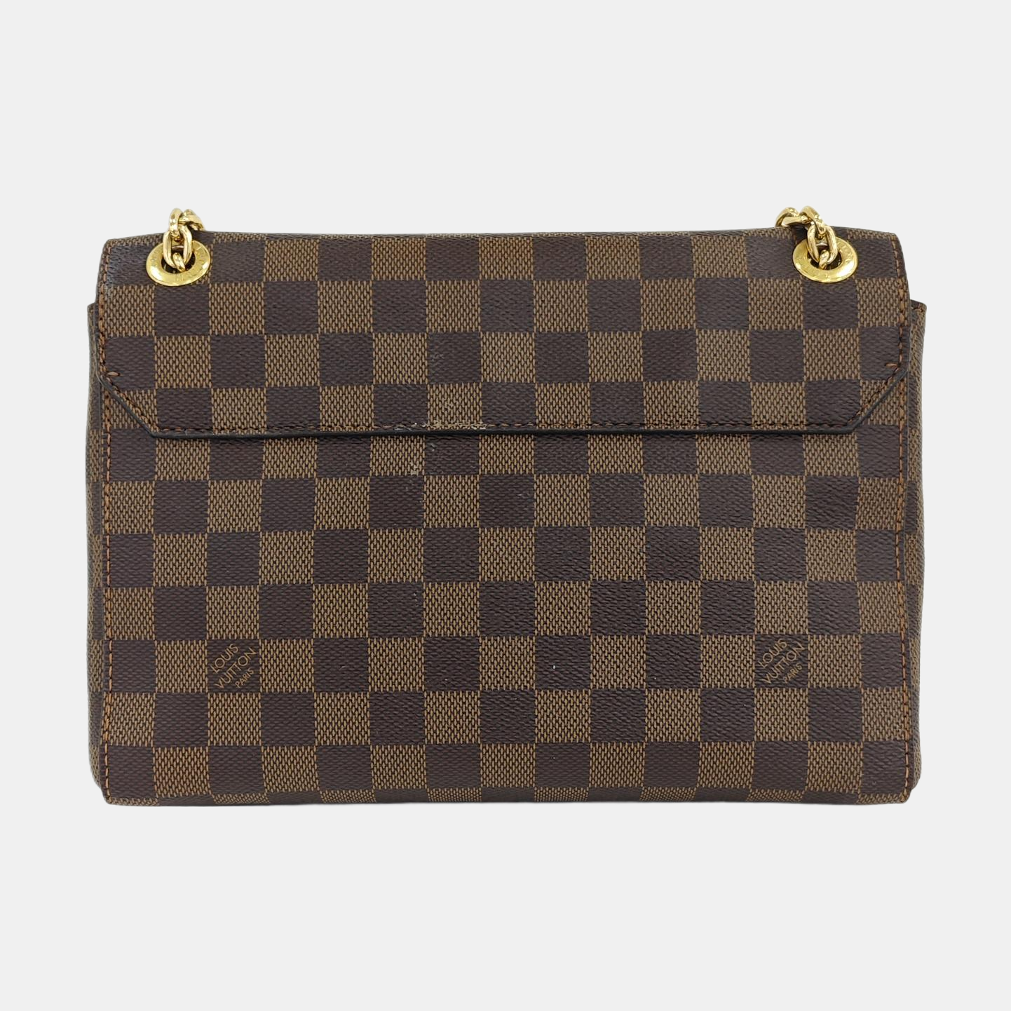VAVIN PM Damier Ebene Coated Canvas Brown