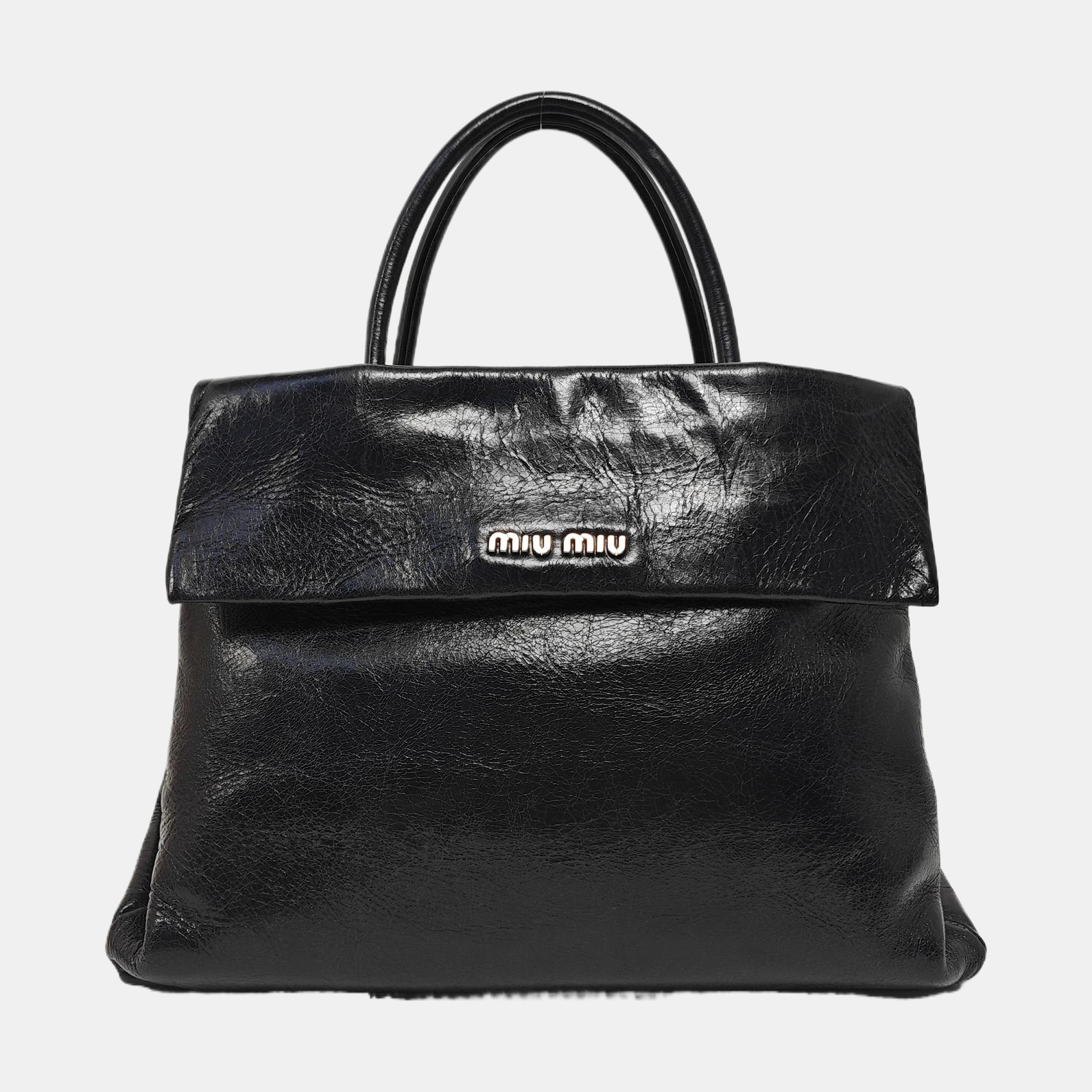 Calfskin Tote Bag Black
