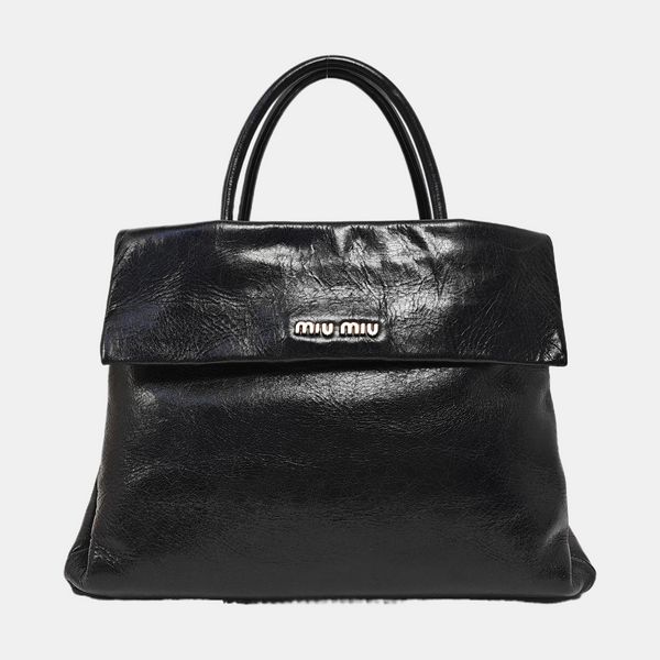Calfskin Tote Bag Black