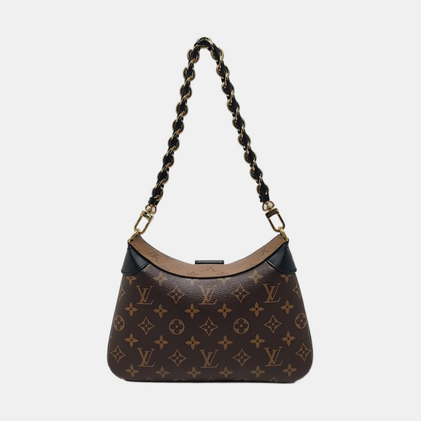 TWINNY Monogram Coated Canvas Brown
