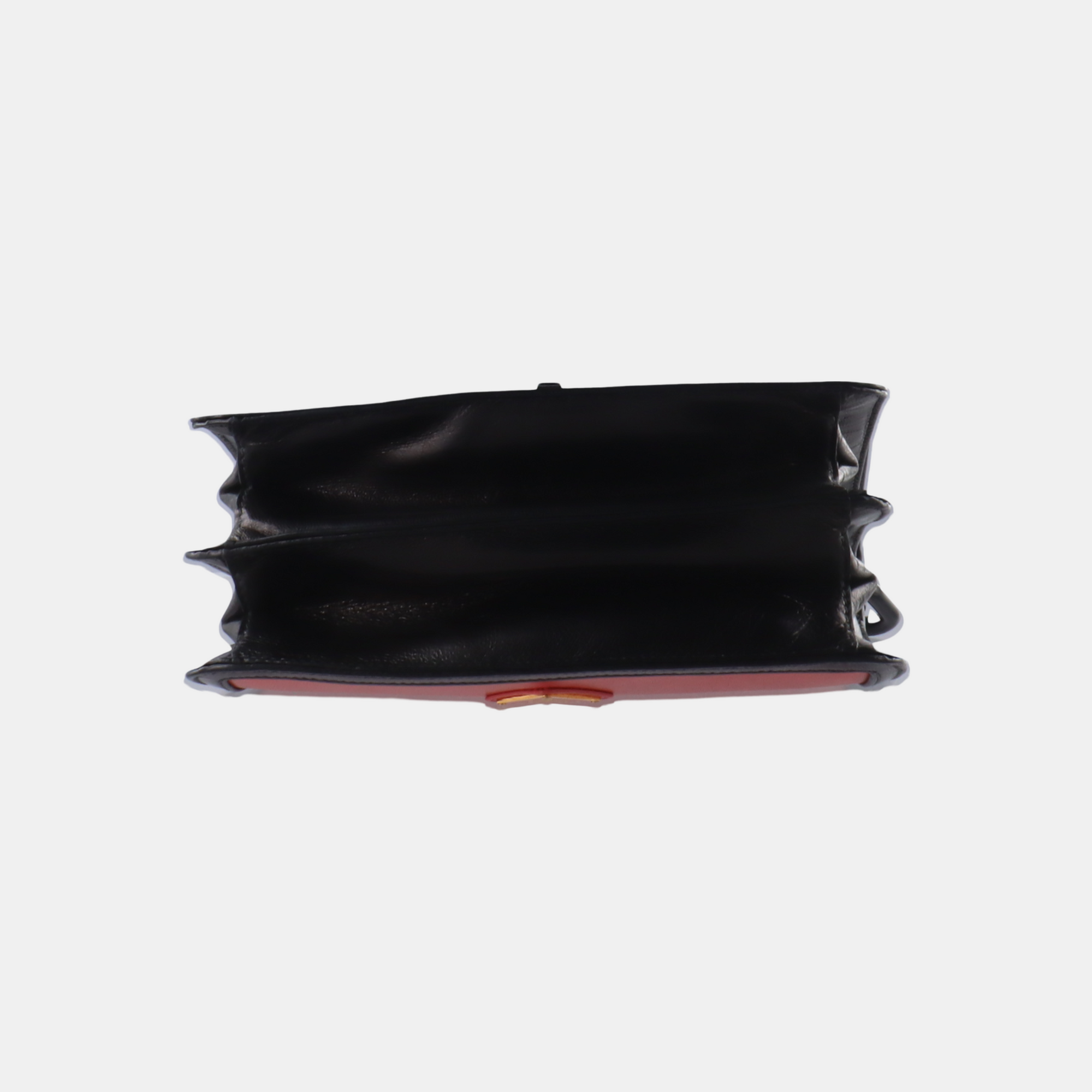 Leather Shoulder Bag Black