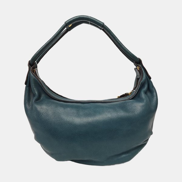 Calfskin Top Handle Bag Green