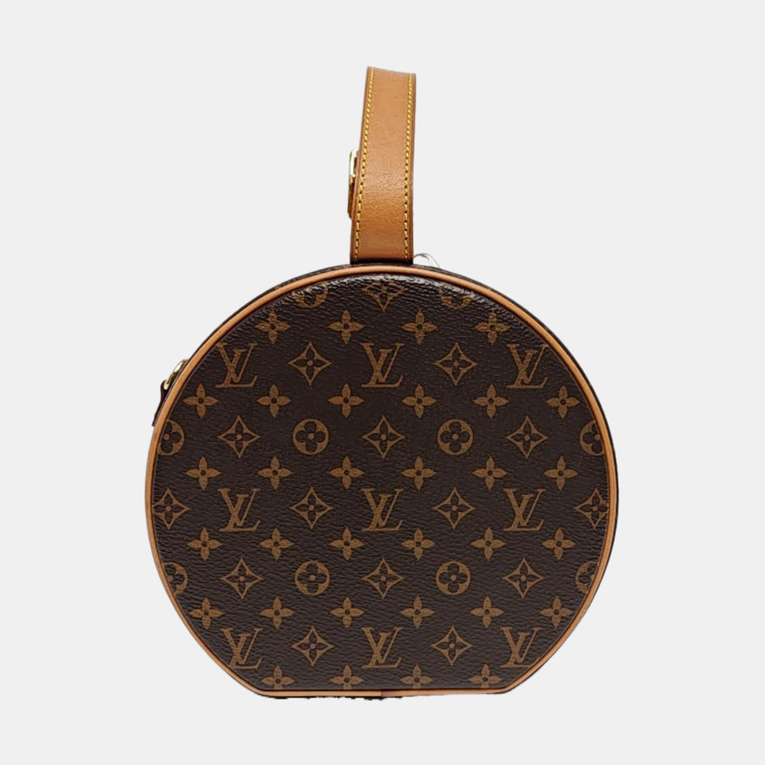 BOITE CHAPEAU PM Monogram Coated Canvas Brown