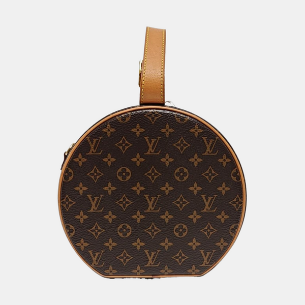 BOITE CHAPEAU PM Monogram Coated Canvas Brown