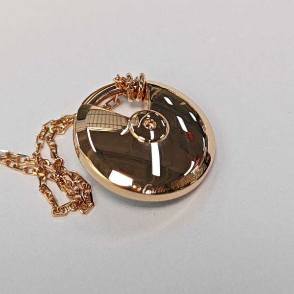 AMULETTE DE CARTIER 18k Rose Gold Necklace