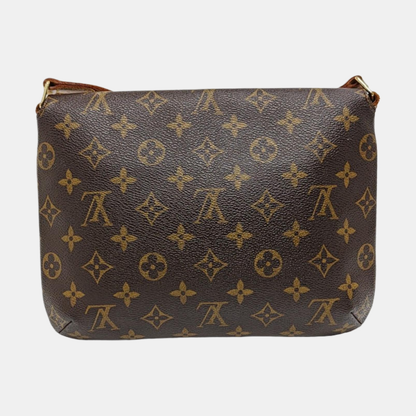 MUSETTE TANGO Monogram Coated Canvas Brown
