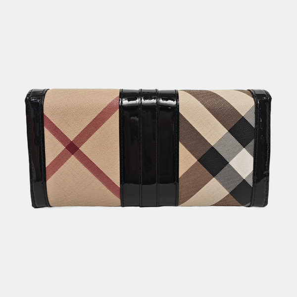 Coated Canvas Wallet Multicolor