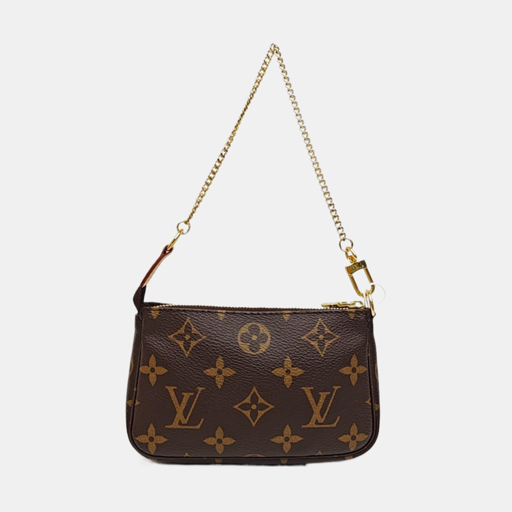 ACCESSOIRES Mini Monogram Coated Canvas Brown
