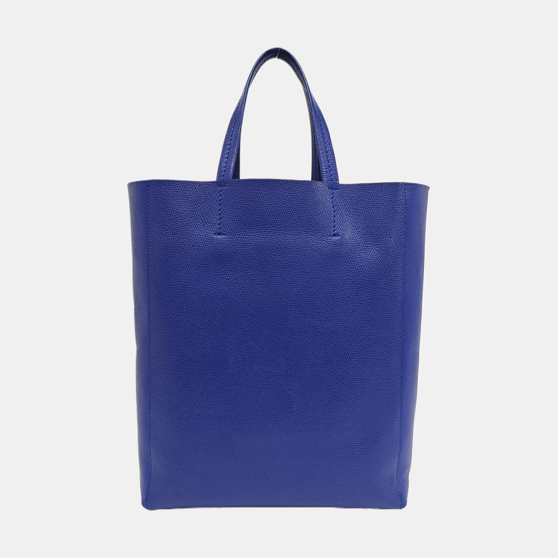 VERTICAL CABAS Mini Calfskin Blue