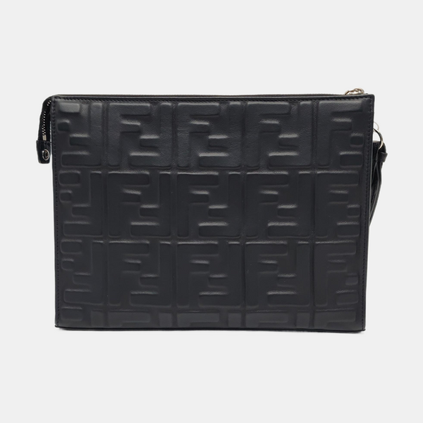Lambskin Clutch Black