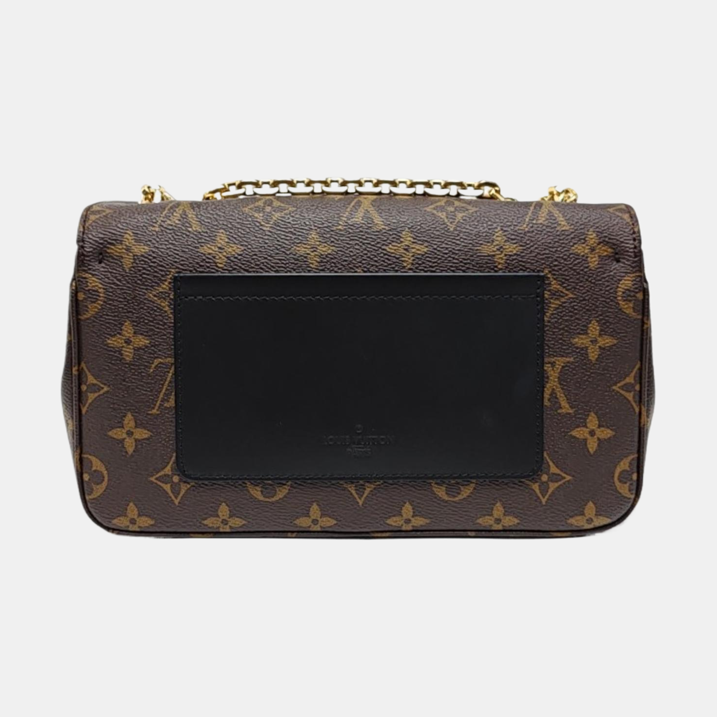 MARCEAU Monogram Coated Canvas Brown