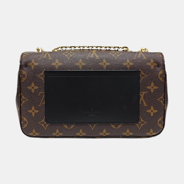 MARCEAU Monogram Coated Canvas Brown