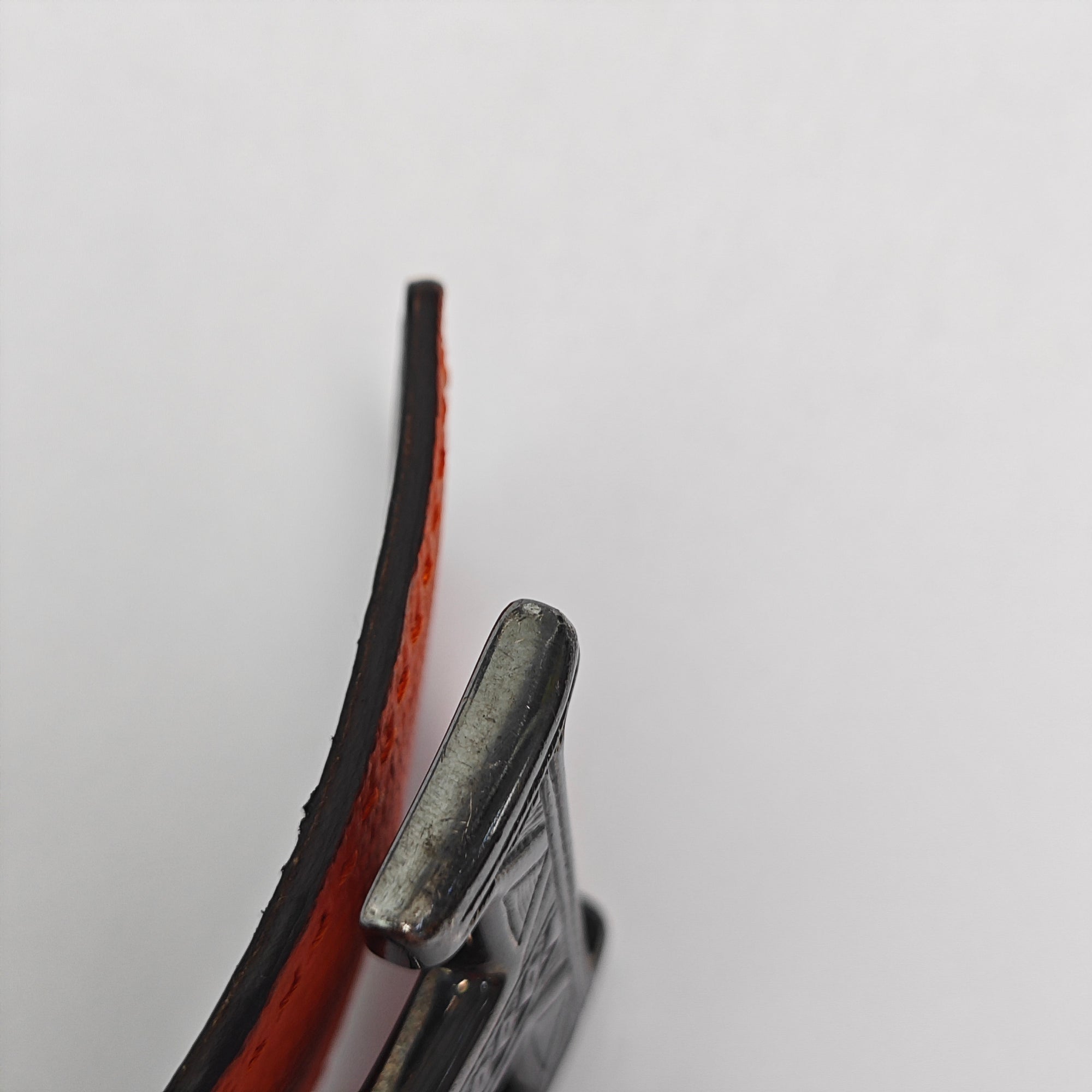 Leather Belt Orange