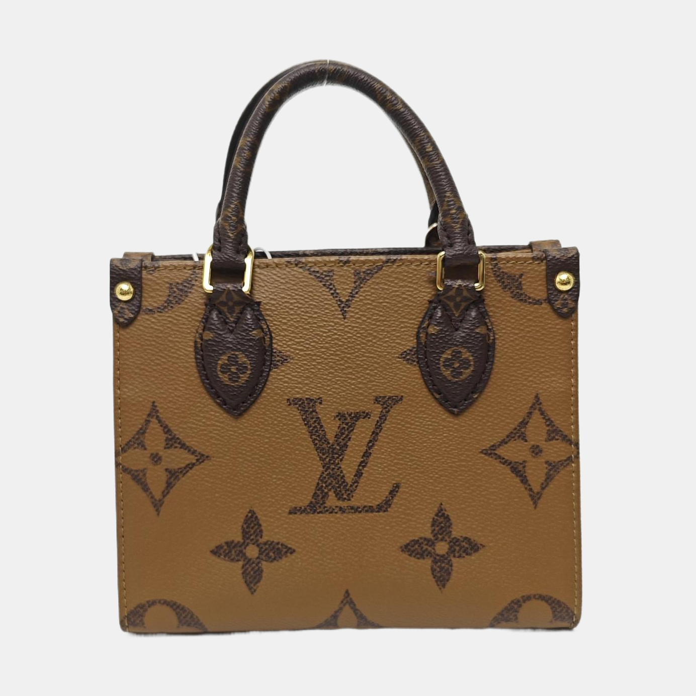 ONTHEGO BB Monogram Coated Canvas Brown