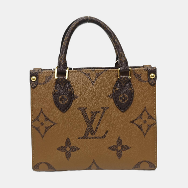 ONTHEGO BB Monogram Coated Canvas Brown