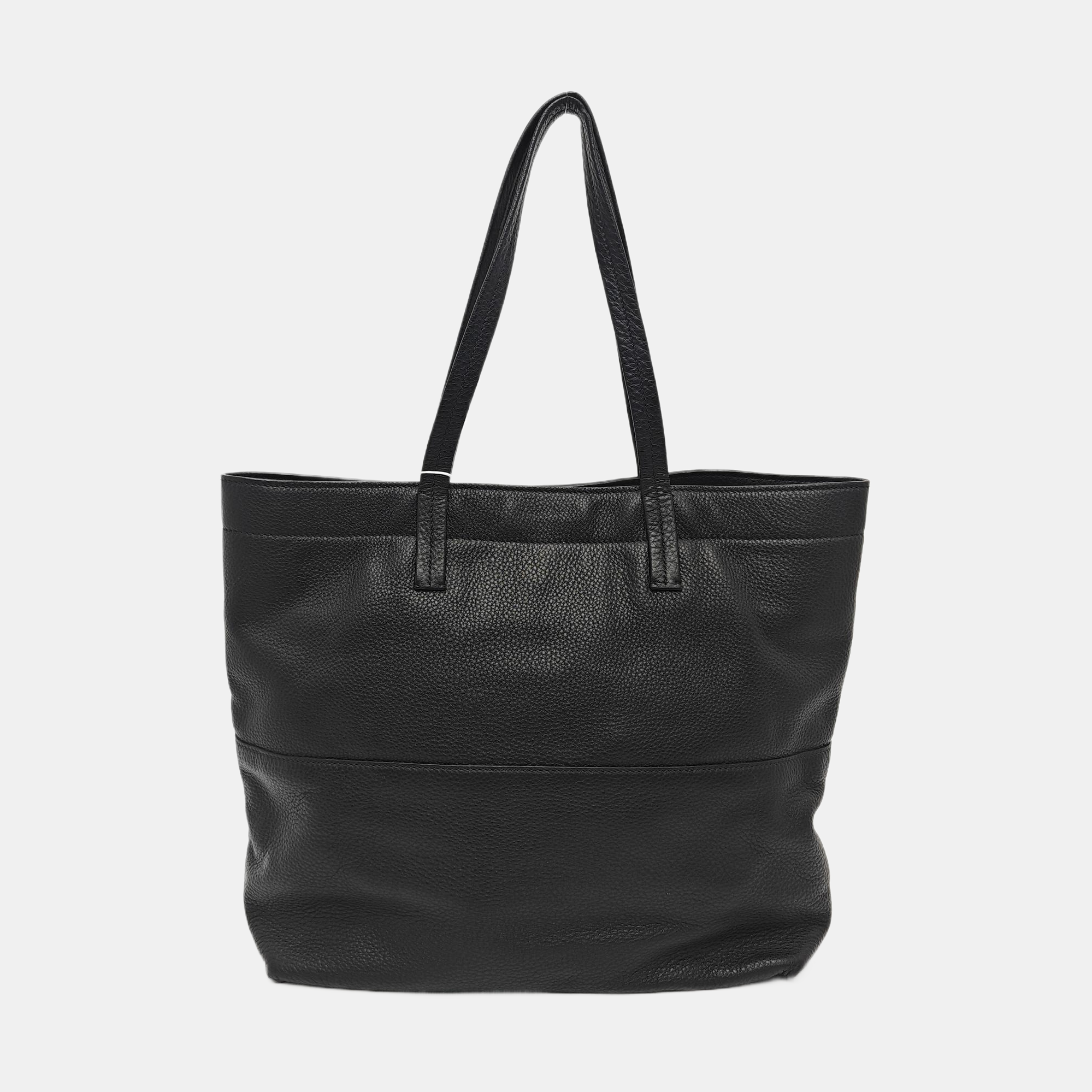 Calfskin Tote Bag Black