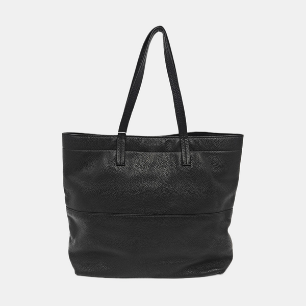 Calfskin Tote Bag Black