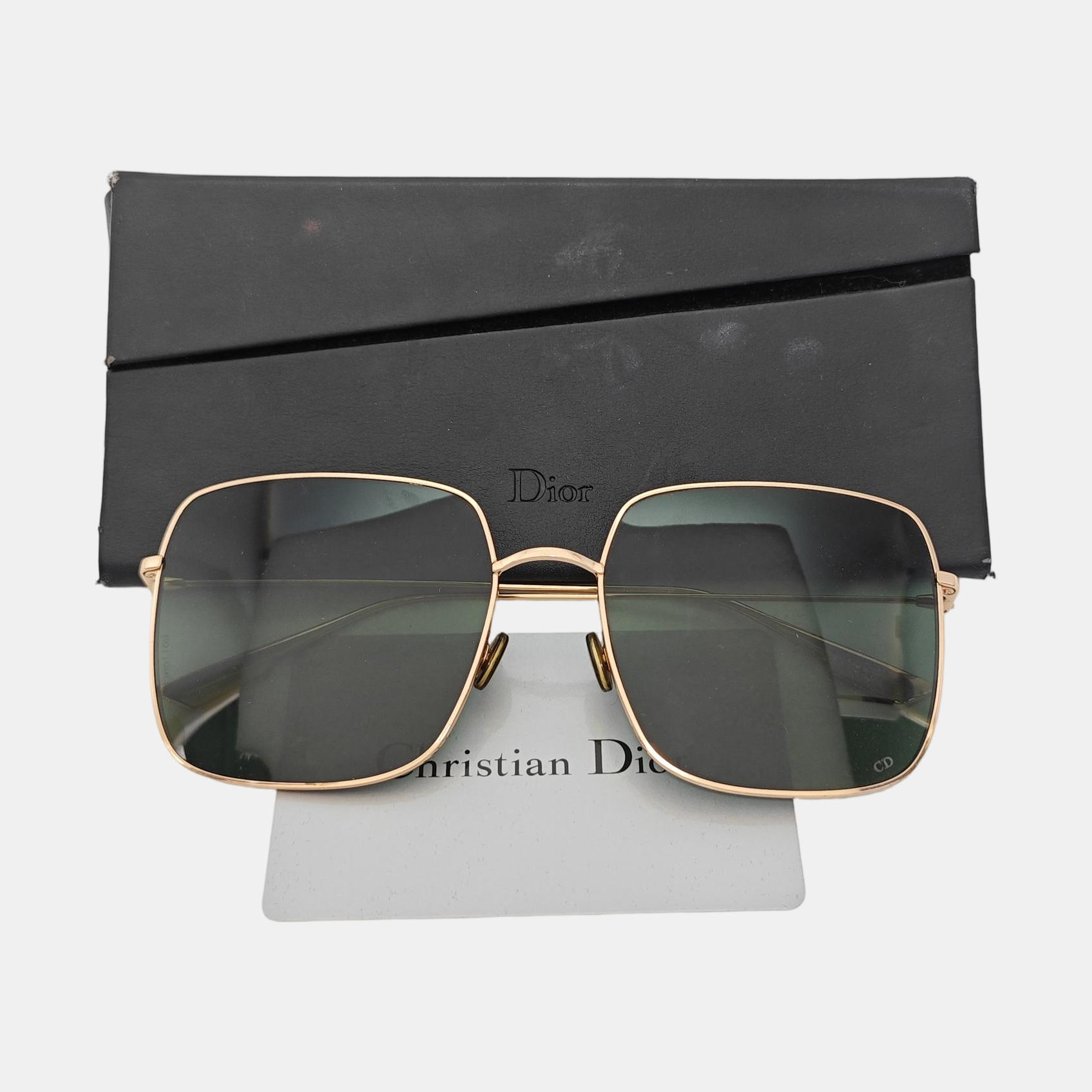 Metal Sunglasses Green