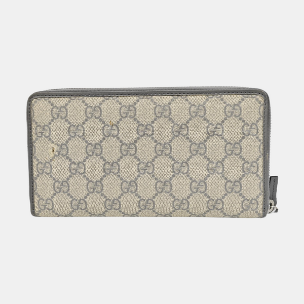 Monogram Coated Canvas Wallet Beige
