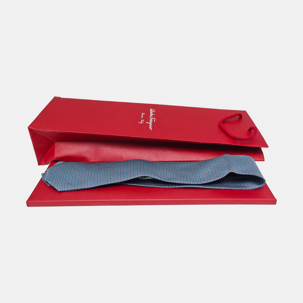 Mulberry Silk Tie Blue