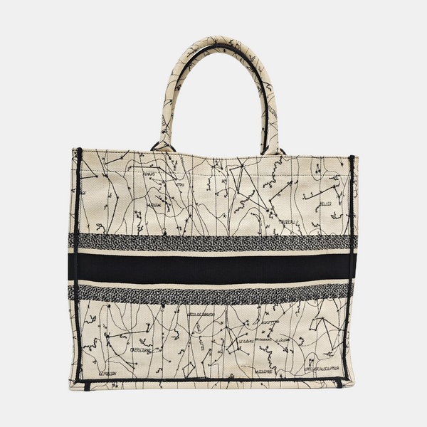Book Tote Large Fabric Multicolor