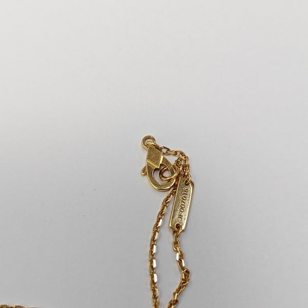 Vintage Alhambra 18k Gold Necklace