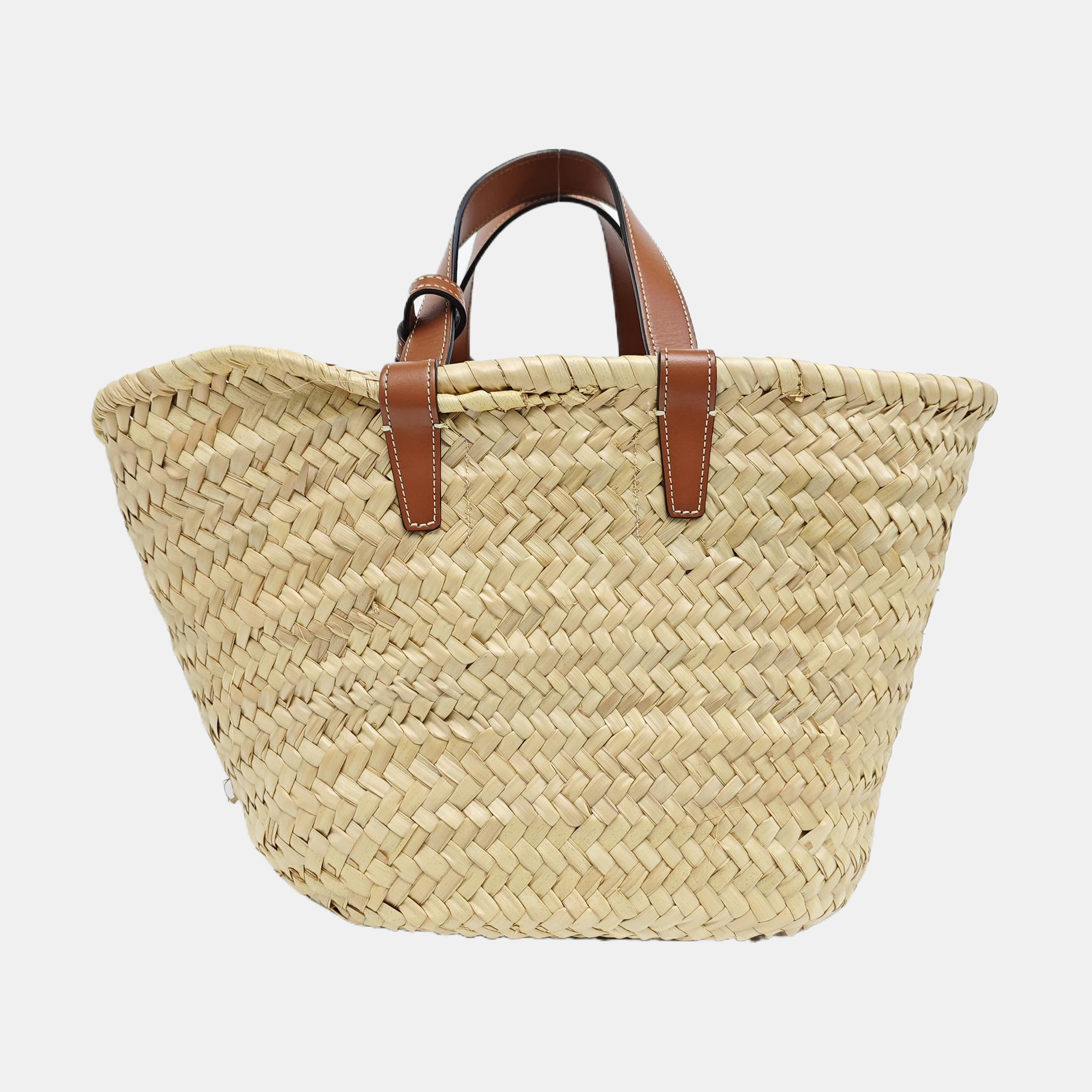TEEN TRIOMPHE CELINE CLASSIC Small Straw Beige