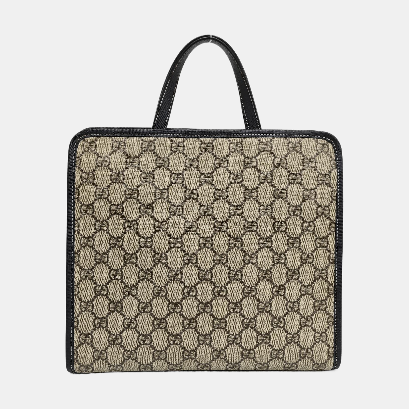 Children’s GG Bucket Monogram Coated Canvas Beige