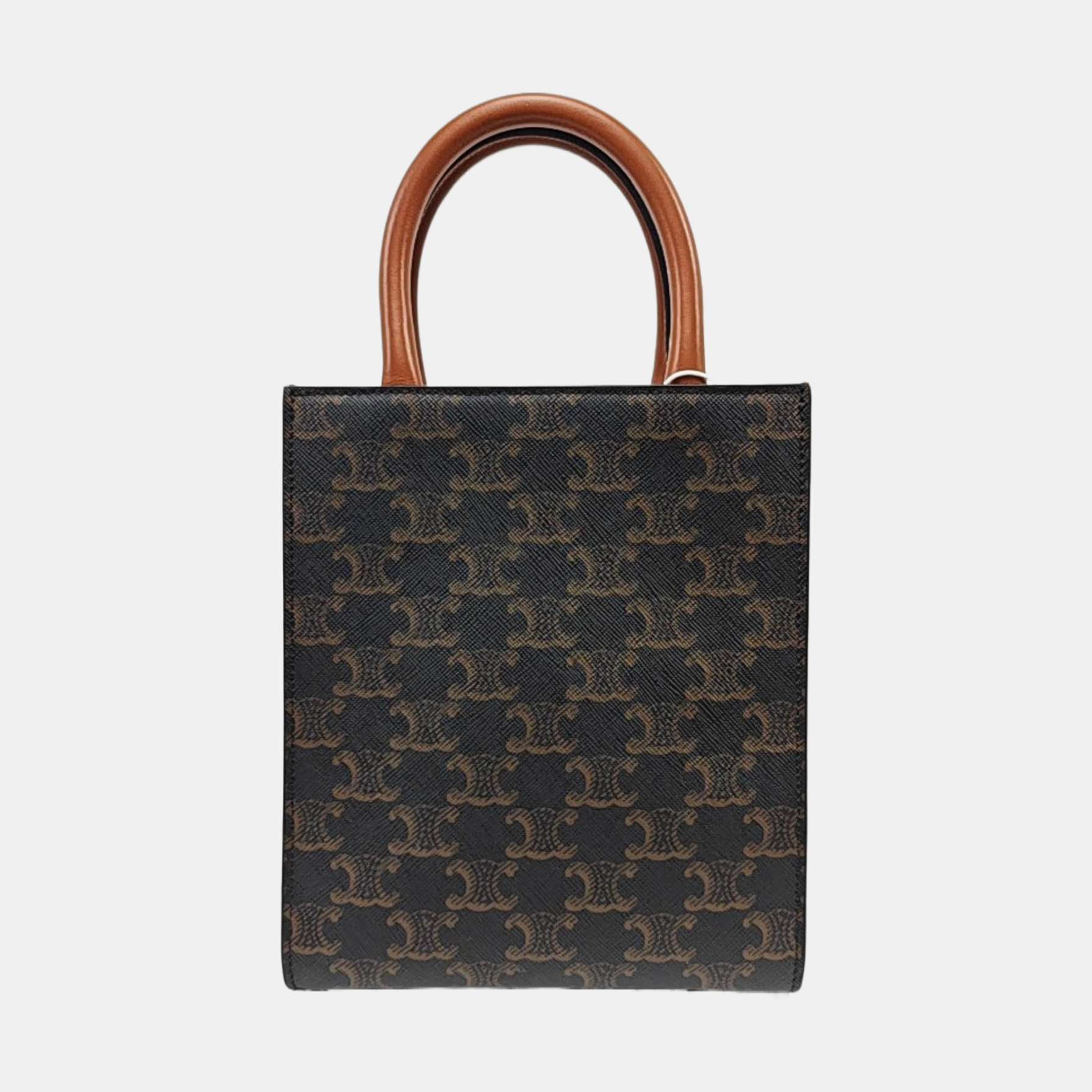 CABAS CELINE Mini Coated Canvas Brown