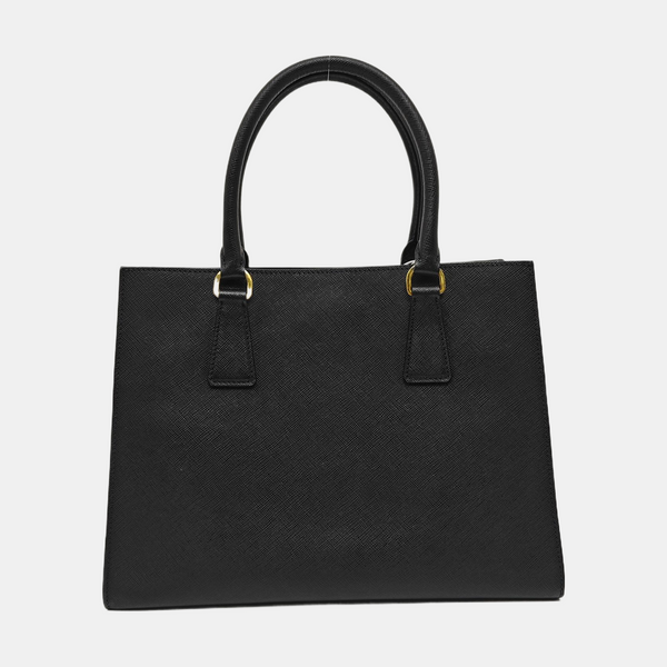 Bibliothèque Saffiano Calfskin Black